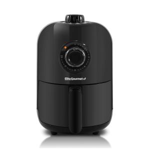 Elite 1.1 Qt. Personal Black Air Fryer w/30-Minute Timer 2 Elite 1.1 Qt. Personal Black Air Fryer w/30-Minute Timer 2