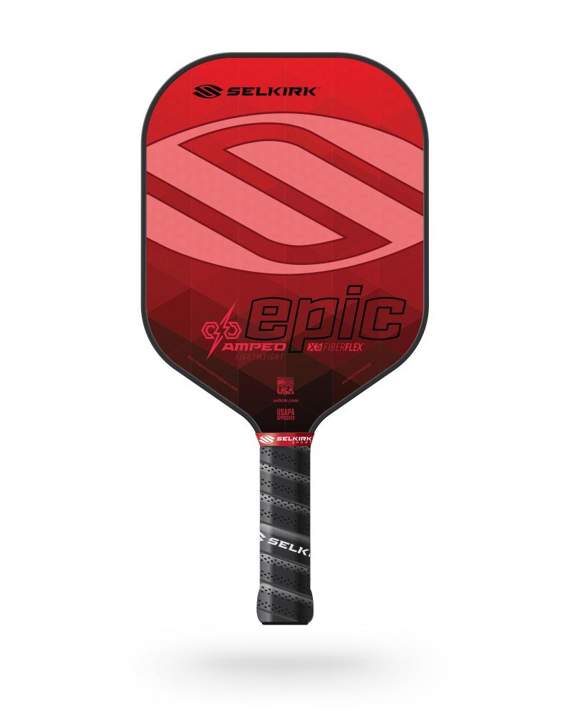 Selkirk Amped Epic Lightweight Selkirk Red Pickleball Paddle 2 Selkirk Amped Epic Lightweight Selkirk Red Pickleball Paddle 2