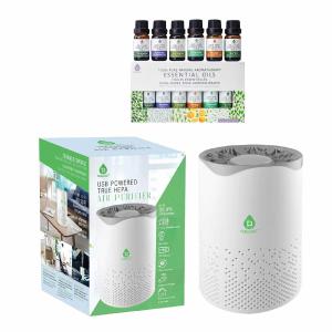 Pursonic Air Purifier With 6-Pack Premium Essential Oils Collection 2 Pursonic Air Purifier With 6-Pack Premium Essential Oils Collection 2