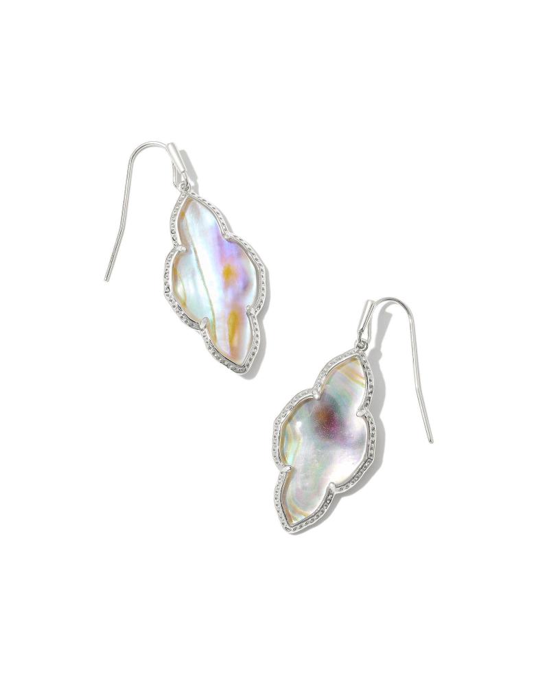 Kendra Scott Abbie Drop Earrings - Silver 2 Kendra Scott Abbie Drop Earrings - Silver 2