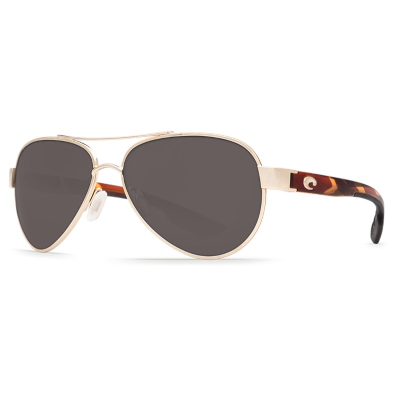 Costa Del Mar Loreto Sunglasses - (Frame) Rose Gold; (Lens) Gray, 580P 2 Costa Del Mar Loreto Sunglasses - (Frame) Rose Gold; (Lens) Gray, 580P 2