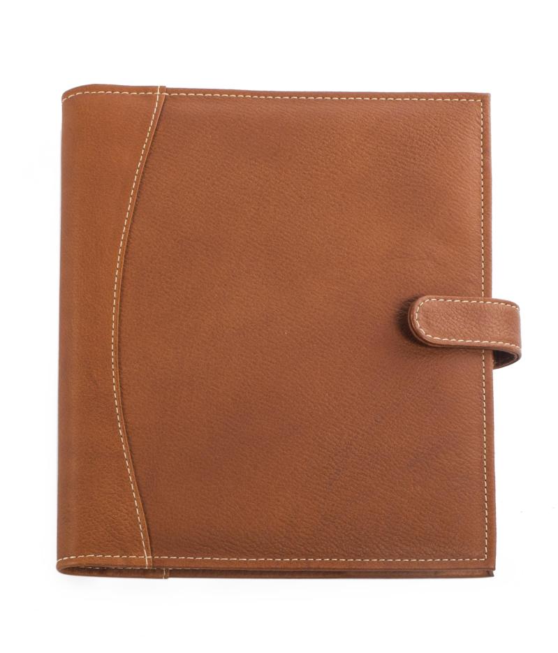 Bugatti Vaquetta Leather Journal - Cognac 2 Bugatti Vaquetta Leather Journal - Cognac 2