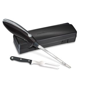 Hamilton Beach® Black Carving Knife Set 2 Hamilton Beach® Black Carving Knife Set 2