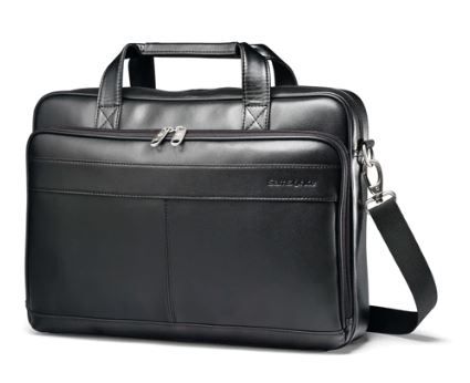 Samsonite® Leather Business Slim Briefcase 2 Samsonite® Leather Business Slim Briefcase 2