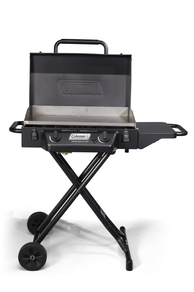 Newell Brands Distribution LLC Coleman Roadtrip Griddle Xlt W/Lid 24" Black 2 Newell Brands Distribution LLC Coleman Roadtrip Griddle Xlt W/Lid 24" Black 2