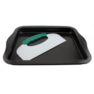 BergHoff Perfect Slice Cookie Sheet W/ Tool 2 BergHoff Perfect Slice Cookie Sheet W/ Tool 2