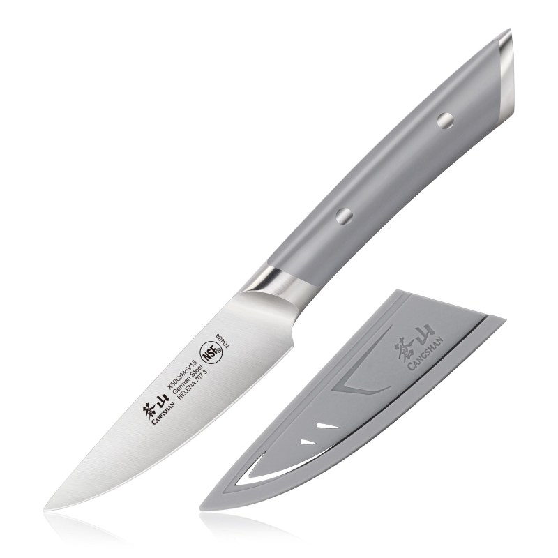 Cangshan 3.5-Inch Helena Paring Knife - Gray 2 Cangshan 3.5-Inch Helena Paring Knife - Gray 2