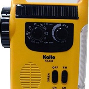 Kaito KA339 Solar AM/FM Emergency Radio with LED Lantern and Flashlight 1 Kaito KA339 Solar AM/FM Emergency Radio with LED Lantern and Flashlight 1