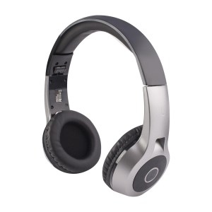 VivitarĀ® BluetoothĀ® Silver Stereo Headphones w/Smartphone Capability 1 VivitarĀ® BluetoothĀ® Silver Stereo Headphones w/Smartphone Capability 1
