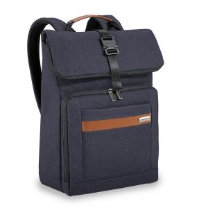 Briggs & Riley™ Kinzie Street Medium Foldover Backpack (Navy) 1 Briggs & Riley™ Kinzie Street Medium Foldover Backpack (Navy) 1