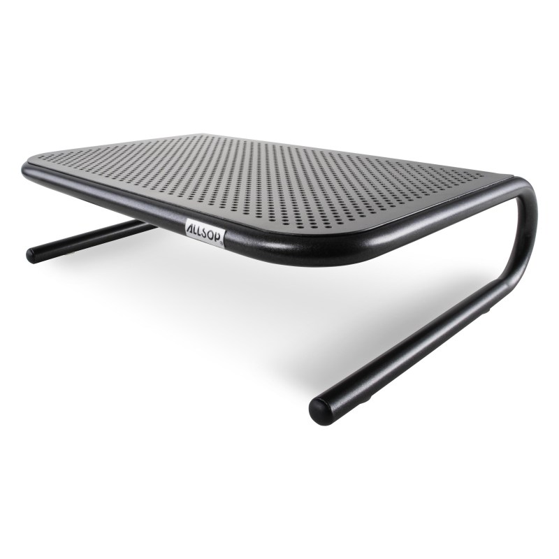 Allsop Tech Metal Art Jr. Monitor Stand - Pearl Black 2 Allsop Tech Metal Art Jr. Monitor Stand - Pearl Black 2