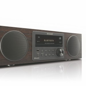 Sharp® Dark Brown Micro Component System Stereo 1 Sharp® Dark Brown Micro Component System Stereo 1