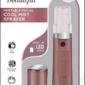 Vivitar® Rose Gold Portable Facial Cool Mist Sprayer 1 Vivitar® Rose Gold Portable Facial Cool Mist Sprayer 1