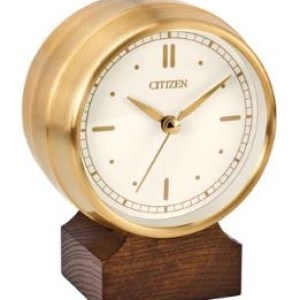 Citizen® Gold-Tone Bluetooth® Speaker Desk Clock 1 Citizen® Gold-Tone Bluetooth® Speaker Desk Clock 1