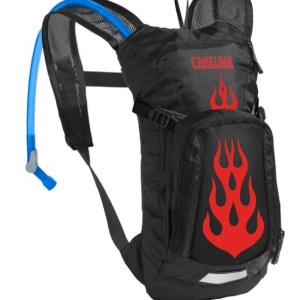 CamelBak Mini M.U.L.E Kids Hydration Cycling Pack - Black/Flames 1 CamelBak Mini M.U.L.E Kids Hydration Cycling Pack - Black/Flames 1