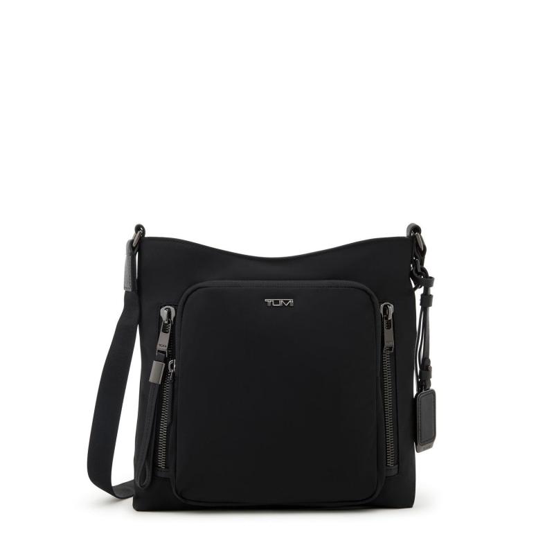 Tumi Voyageur Tyler Crossbody- Black/Gunmetal 2 Tumi Voyageur Tyler Crossbody- Black/Gunmetal 2