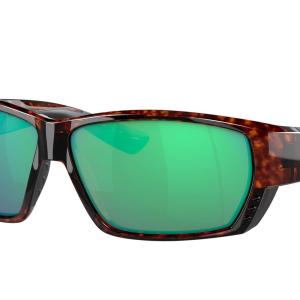 Costa Del Mar Tuna Alley Sunglasses - (Frame) Tortoise; (Lens) Green Mirror 580G 2 Costa Del Mar Tuna Alley Sunglasses - (Frame) Tortoise; (Lens) Green Mirror 580G 2