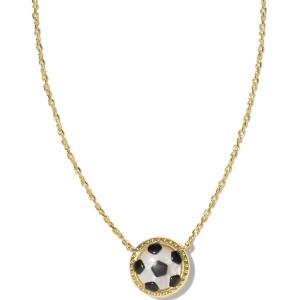 Kendra Scott Soccer Short Pendant Necklace - Gold 2 Kendra Scott Soccer Short Pendant Necklace - Gold 2