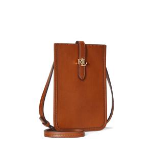 Ralph Lauren Tan Flap Phone Crossbody - Tech Case 2 Ralph Lauren Tan Flap Phone Crossbody - Tech Case 2