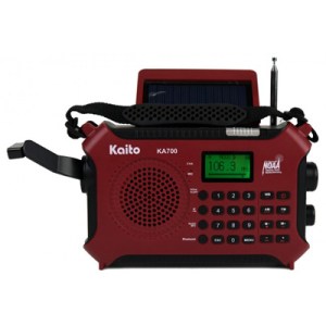 Kaito KA700 Bluetooth Emergency Solar Powered Weather Band Radio 1 Kaito KA700 Bluetooth Emergency Solar Powered Weather Band Radio 1