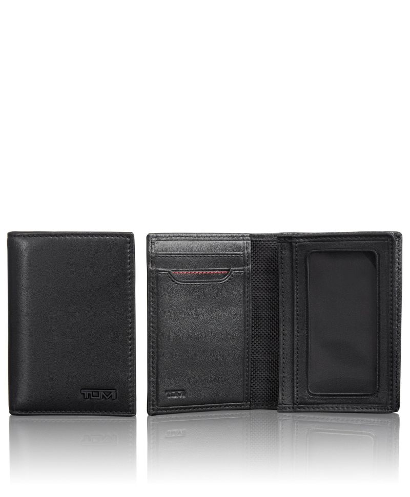 TUMI™ Delta Gusseted Card Case ID Wallet w/Tumi ID Lock™ 2 TUMI™ Delta Gusseted Card Case ID Wallet w/Tumi ID Lock™ 2