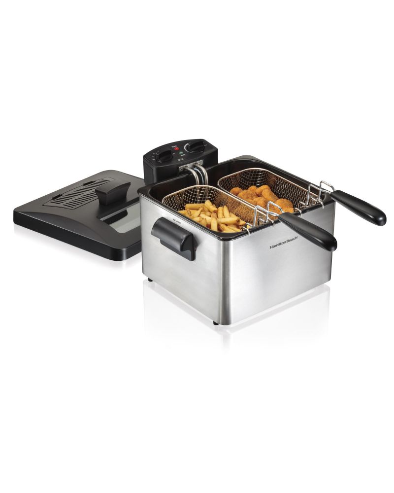 Hamilton Beach® Electric Deep Fryer 3 L Oil Capacity 2 Hamilton Beach® Electric Deep Fryer 3 L Oil Capacity 2