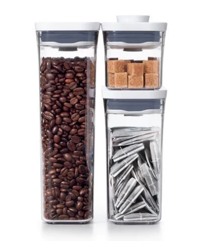 OXO Good Grips 3pc Slim POP Container Set 2 OXO Good Grips 3pc Slim POP Container Set 2