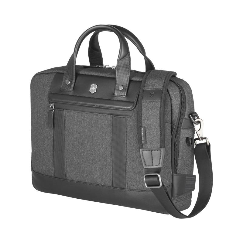 Victorinox Swiss Army Corporate Gifts Architecture Urban2 Briefcase Melange Gray/Blk 2 Victorinox Swiss Army Corporate Gifts Architecture Urban2 Briefcase Melange Gray/Blk 2