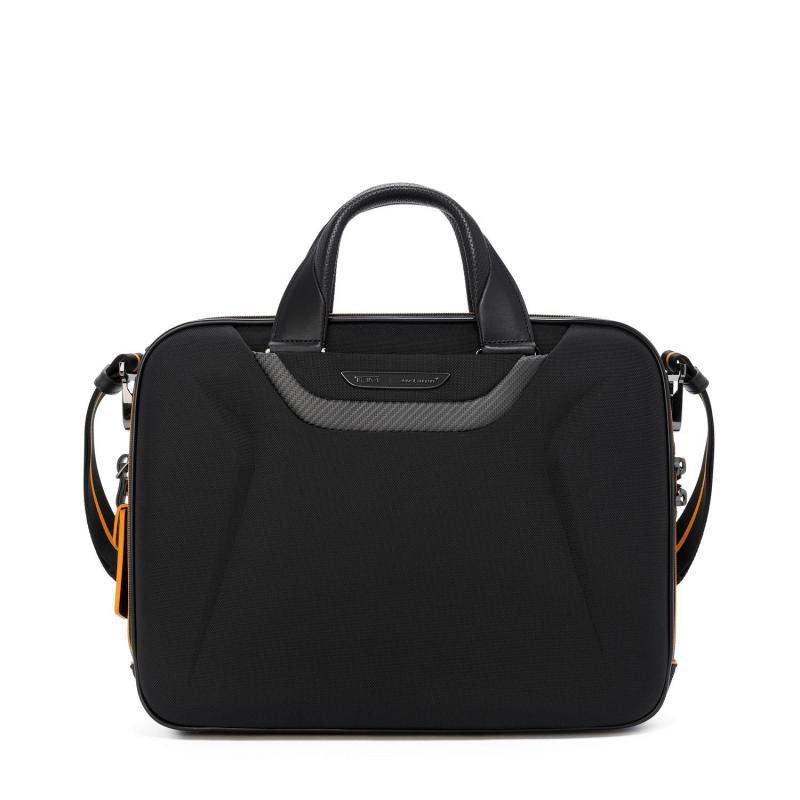 Tumi Mclaren Axle Slim Brief- Black 2 Tumi Mclaren Axle Slim Brief- Black 2