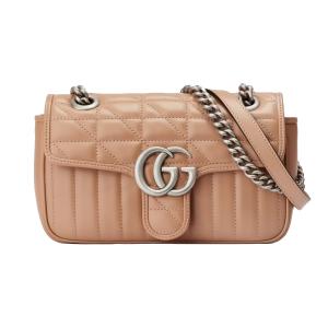 Gucci Gg Marmont Mini Bag Rose Matelassé 2 Gucci Gg Marmont Mini Bag Rose Matelassé 2