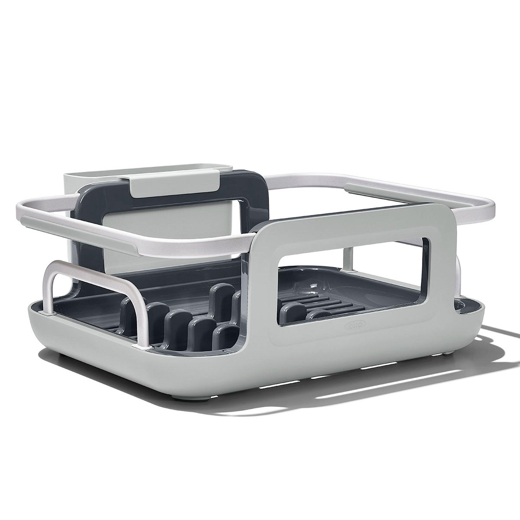 OXO Good Grips Aluminum Over The Sink Dish Rack 2 OXO Good Grips Aluminum Over The Sink Dish Rack 2