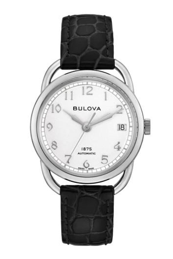 CitizenĀ® Joseph Bulova Commodore Ladies Leather Strap Watch w/White Dial 2 CitizenĀ® Joseph Bulova Commodore Ladies Leather Strap Watch w/White Dial 2