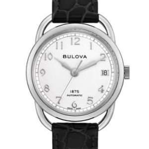 Citizen® Joseph Bulova Commodore Ladies Leather Strap Watch w/White Dial 2 Citizen® Joseph Bulova Commodore Ladies Leather Strap Watch w/White Dial 2