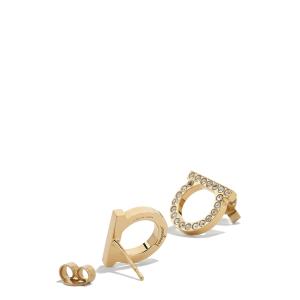 Salvatore Ferragamo Gancini Crystal Earrings 2 Salvatore Ferragamo Gancini Crystal Earrings 2