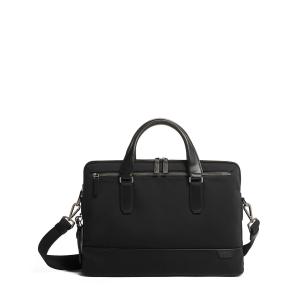 Tumi Harrison Sycamore Slim Brief- Black 2 Tumi Harrison Sycamore Slim Brief- Black 2