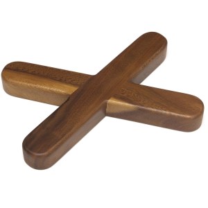 Lipper Acacia 16" %27X%27 Shaped Trivet w/ Walnut Finish 1 Lipper Acacia 16" %27X%27 Shaped Trivet w/ Walnut Finish 1