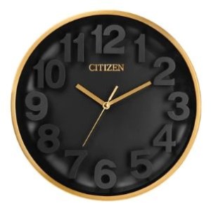 CitizenĀ® Gallery Circular Gold-Tone Wall Clock 1 CitizenĀ® Gallery Circular Gold-Tone Wall Clock 1