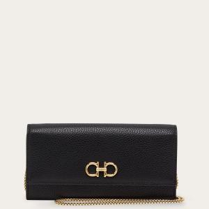 Salvatore Ferragamo Gancini Wallet On A Chain 2 Salvatore Ferragamo Gancini Wallet On A Chain 2