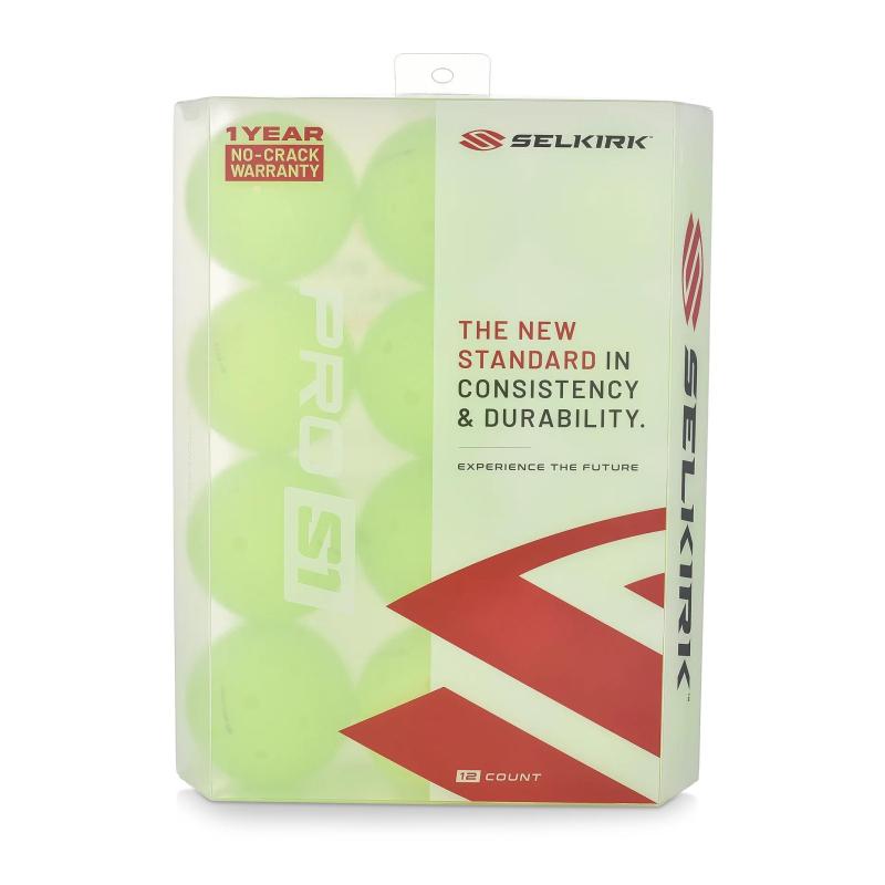 Selkirk Pro-S1 12 Pack Pickleballs 2 Selkirk Pro-S1 12 Pack Pickleballs 2