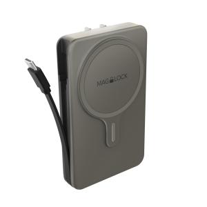 myCharge Maglock Hub+ All-In-One Wireless Charger W/ Built-In Usb-C Cable 2 myCharge Maglock Hub+ All-In-One Wireless Charger W/ Built-In Usb-C Cable 2