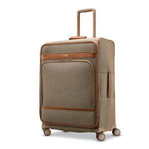 Hartmann Herringbone Deluxe Medium Journey Expandable Spinner Luggage 2 Hartmann Herringbone Deluxe Medium Journey Expandable Spinner Luggage 2