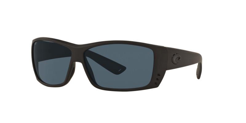 Costa Del Mar Cat Cay Sunglasses - (Frame) Blackout; (Lens) Gray 580P 2 Costa Del Mar Cat Cay Sunglasses - (Frame) Blackout; (Lens) Gray 580P 2