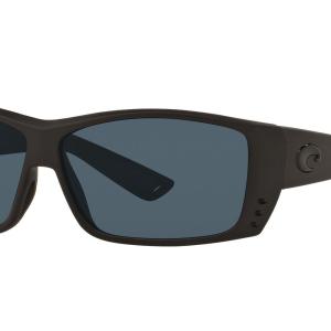 Costa Del Mar Cat Cay Sunglasses - (Frame) Blackout; (Lens) Gray 580P 2 Costa Del Mar Cat Cay Sunglasses - (Frame) Blackout; (Lens) Gray 580P 2