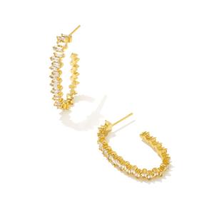 Kendra Scott Juliette Oval Hoop Earrings 2 Kendra Scott Juliette Oval Hoop Earrings 2