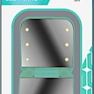 Vivitar® Lighted Compact LED Mint Green Mirror 1 Vivitar® Lighted Compact LED Mint Green Mirror 1