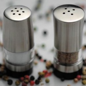 BergHoff® Geminis 18/10 Stainless Steel Salt & Pepper Set 1 BergHoff® Geminis 18/10 Stainless Steel Salt & Pepper Set 1