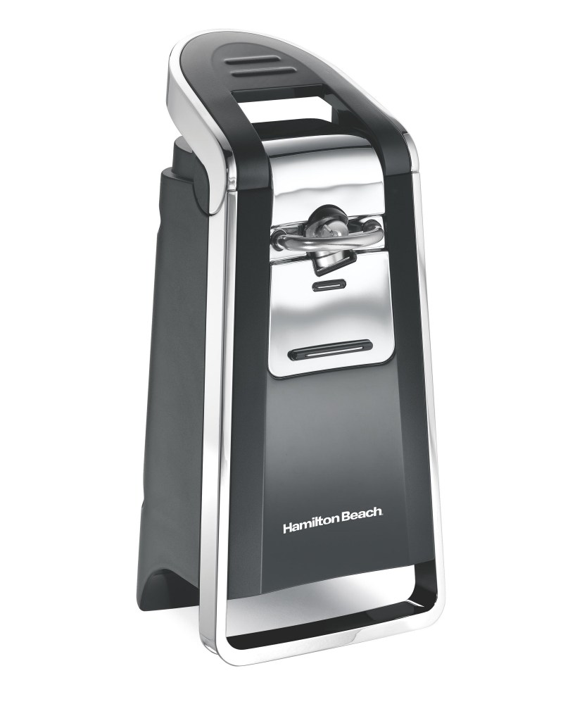 Hamilton Beach Smooth Touch Electric Can Opener, Black And Chrome 2 Hamilton Beach Smooth Touch Electric Can Opener, Black And Chrome 2
