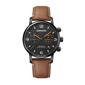 Victorinox Swiss Army Corporate Gifts Urban Metropolitan Orange Hands Geniune Leather Strap Watch 2 Victorinox Swiss Army Corporate Gifts Urban Metropolitan Orange Hands Geniune Leather Strap Watch 2