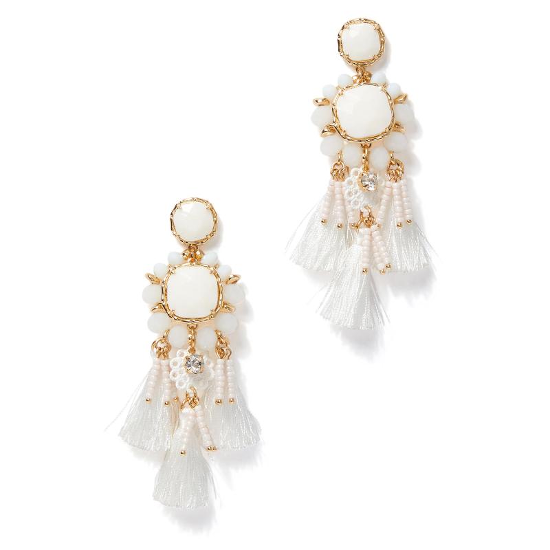 Lilly Pulitzer Waterside Earrings - Resort White 2 Lilly Pulitzer Waterside Earrings - Resort White 2