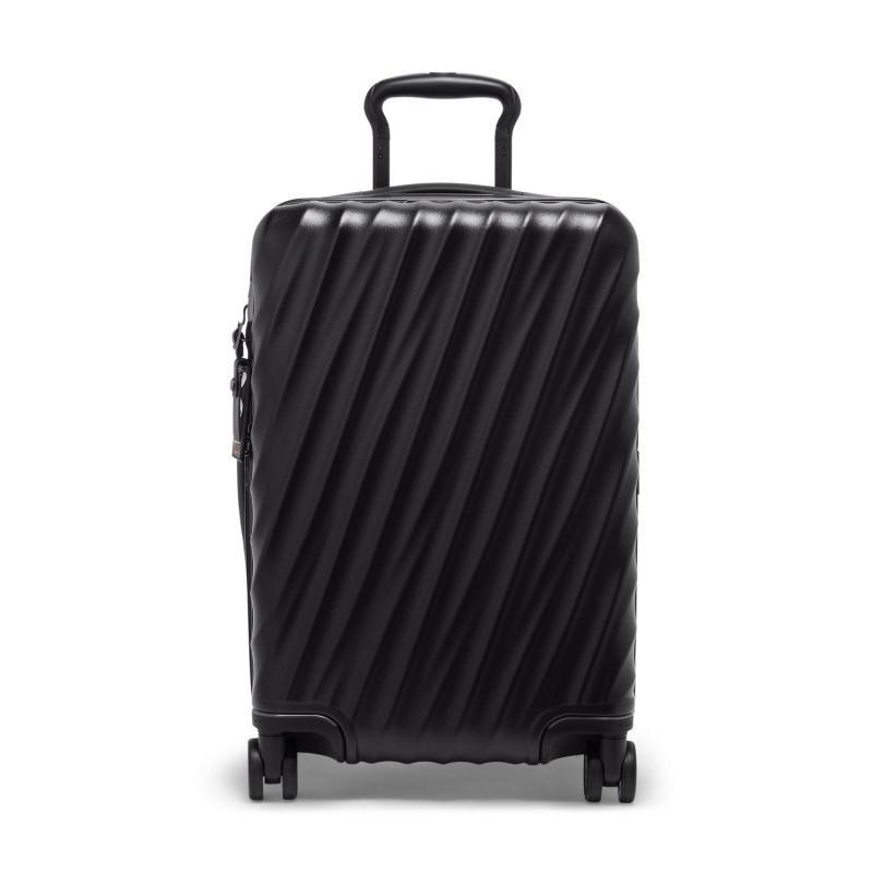 Tumi 19 Degree International Expandable 4 Wheeled Carry On Luggage - Black Texture 2 Tumi 19 Degree International Expandable 4 Wheeled Carry On Luggage - Black Texture 2